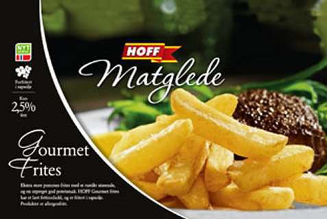 Bilde av Hoff Matglede gourmet frites. Bilde av Hoff Matglede gourmet frites.