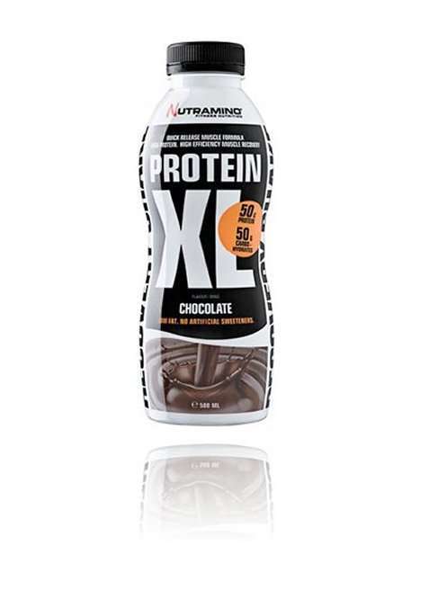 Bilde av Nutramino Protein XL Shake Chocolate 500ml. Bilde av Nutramino Protein XL Shake Chocolate 500ml.