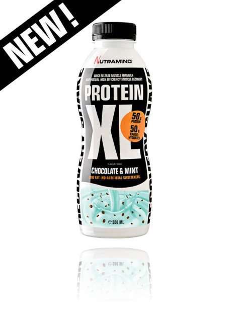 Bilde av Nutramino Protein XL Shake Chocolate & Mint 500ml. Bilde av Nutramino Protein XL Shake Chocolate & Mint 500ml.