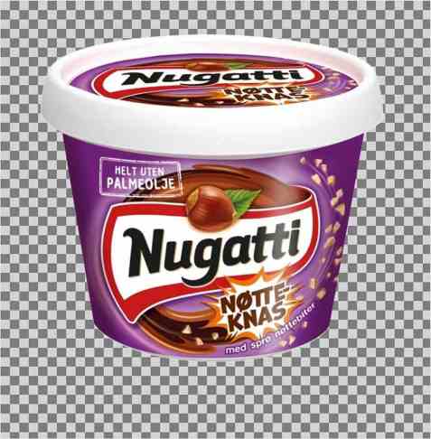 Bilde av Nugatti nøtteknas. Bilde av Nugatti nøtteknas.