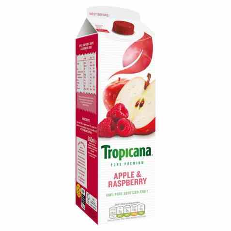 Bilde av Tropicana apple and raspberry.
