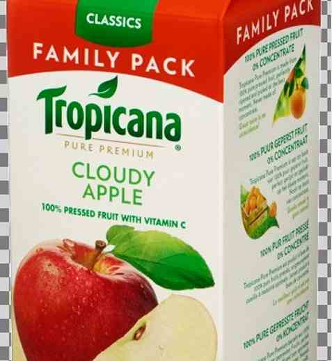 Bilde av Tropicana Cloudy Apple. Bilde av Tropicana Cloudy Apple.