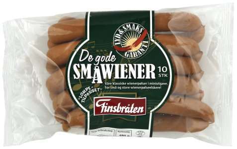 Bilde av Finsbråten De gode småwiener 480g.