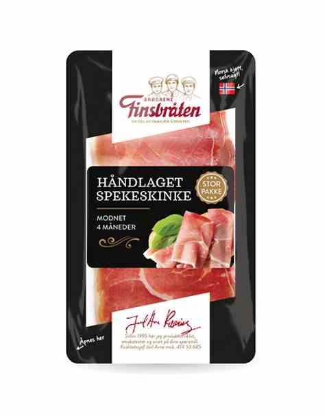 Bilde av Finsbråten spekeskinke tradisjonell 200g. Bilde av Finsbråten spekeskinke tradisjonell 200g.