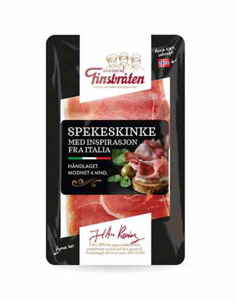 Bilde av Finsbråten spekeskinke med inspirasjon fra Italia. Bilde av Finsbråten spekeskinke med inspirasjon fra Italia.