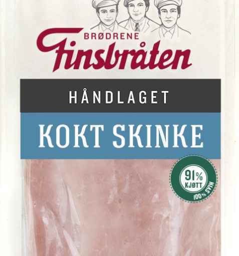 Bilde av Finsbråten kokt skinke håndlaget. Bilde av Finsbråten kokt skinke håndlaget.