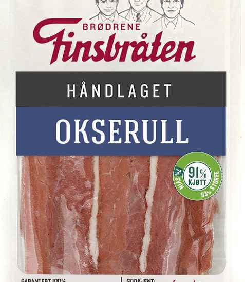 Bilde av Finsbråten okserull håndlaget.