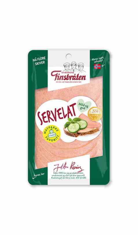 Bilde av Finsbråten servelat.