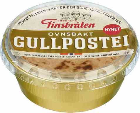 Bilde av Finsbråten gullpostei ferskpakket.