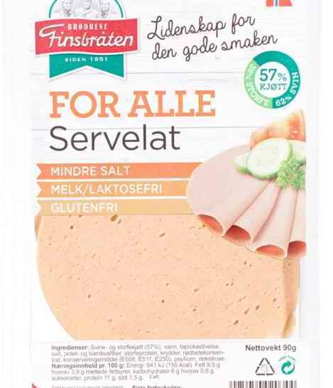 Bilde av Finsbråten for alle servelat. Bilde av Finsbråten for alle servelat.