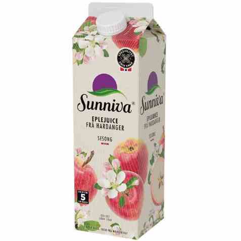 Bilde av Tine Sunniva Premium Sesongens Eple frå Hardanger.
