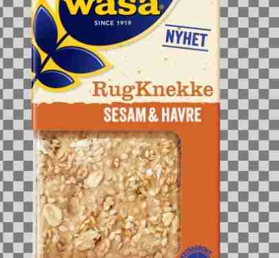 Bilde av Wasa RugKnekke sesam og havre. Bilde av Wasa RugKnekke sesam og havre.