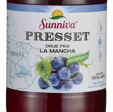 Bilde av Tine Sunniva Presset Drue fra La Mancha. Bilde av Tine Sunniva Presset Drue fra La Mancha.