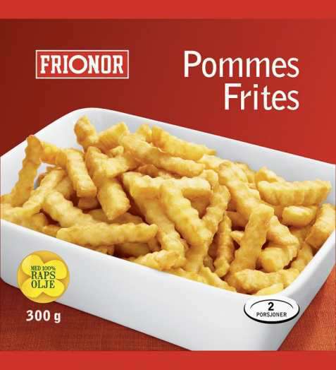 Bilde av Frionor pommes frites. Bilde av Frionor pommes frites.