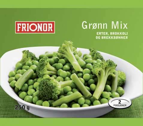 Bilde av Frionor Grønn mix. Bilde av Frionor Grønn mix.