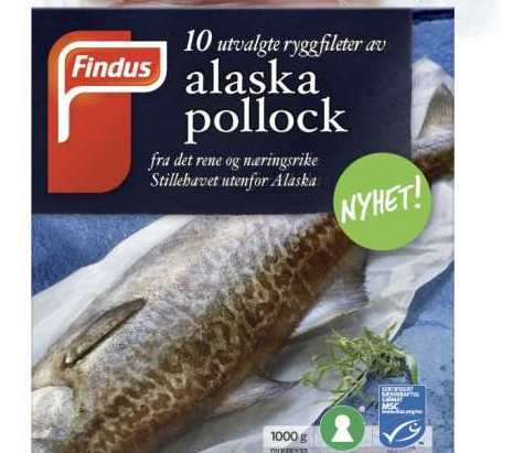 Bilde av Findus Alaska pollock.