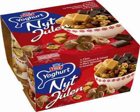 Bilde av Tine Yoghurt Nyt Julen appelsin og nellik. Bilde av Tine Yoghurt Nyt Julen appelsin og nellik.