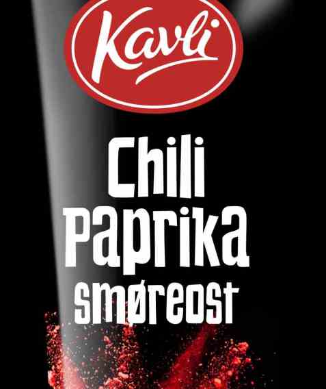 Bilde av Kavli smaksrik Chili Paprika smøreost. Bilde av Kavli smaksrik Chili Paprika smøreost.