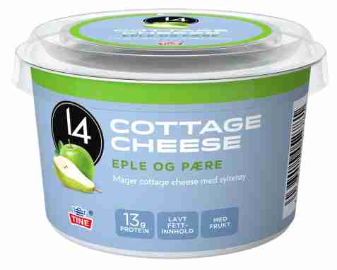 Bilde av Tine 14 Cottage Cheese eple/pære.