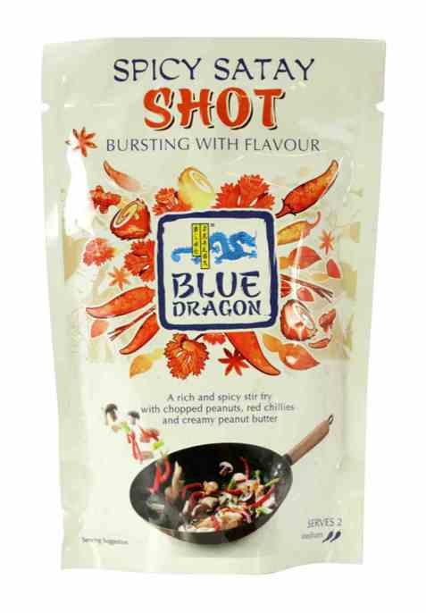 Bilde av Blue dragon Woksaus Spicy Satay. Bilde av Blue dragon Woksaus Spicy Satay.