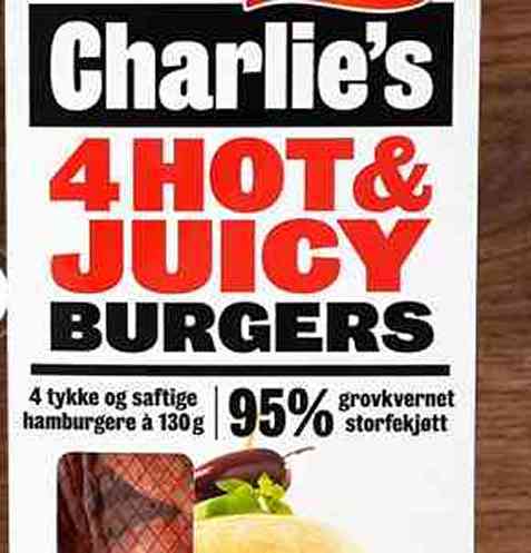Bilde av Grilstad Charlie’s Hot & Juicy. Bilde av Grilstad Charlie’s Hot & Juicy.
