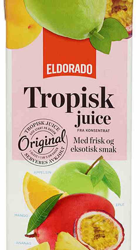 Bilde av Eldorado tropisk juice. Bilde av Eldorado tropisk juice.