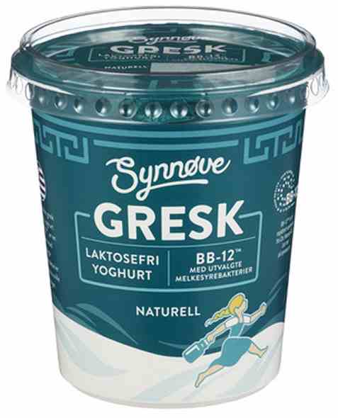 Bilde av Synnøve Gresk Laktosefri Naturell 2% med Bb12. Bilde av Synnøve Gresk Laktosefri Naturell 2% med Bb12.