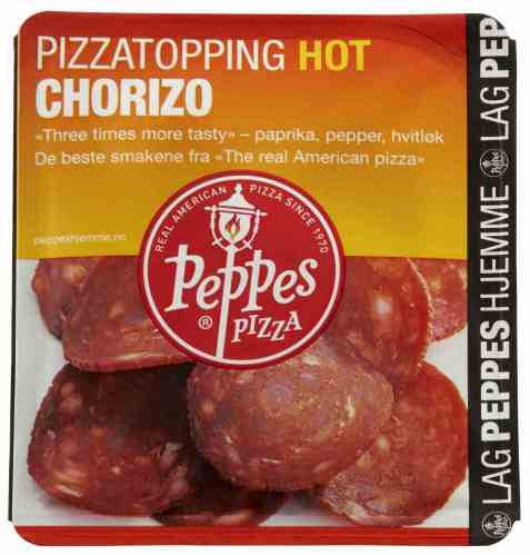 Bilde av Peppes Chorizo. Bilde av Peppes Chorizo.