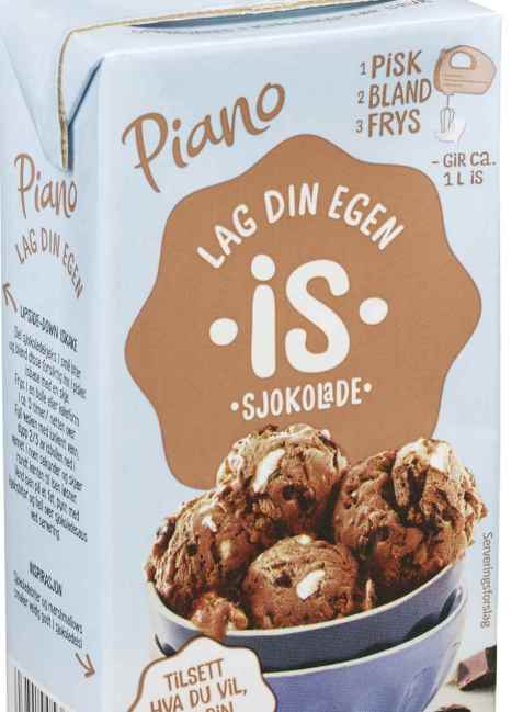 Bilde av Tine Piano isbase sjokolade. Bilde av Tine Piano isbase sjokolade.