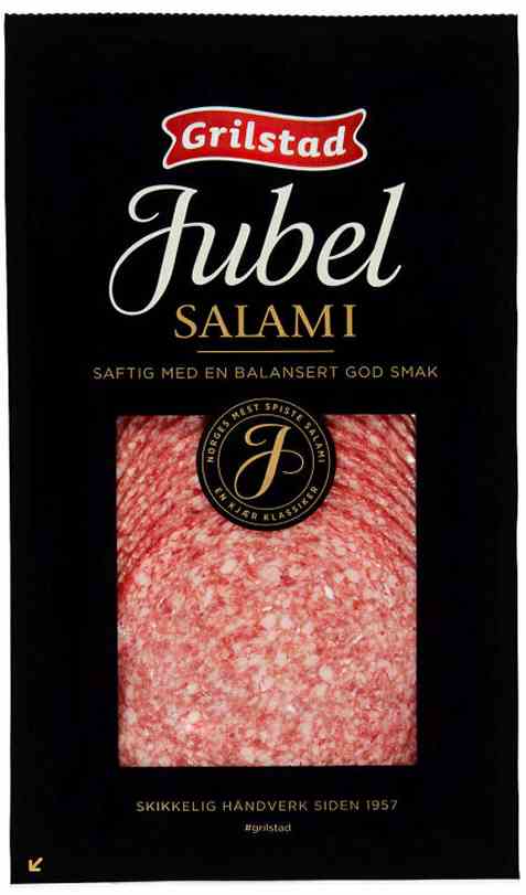Bilde av Grilstad jubelsalami. Bilde av Grilstad jubelsalami.
