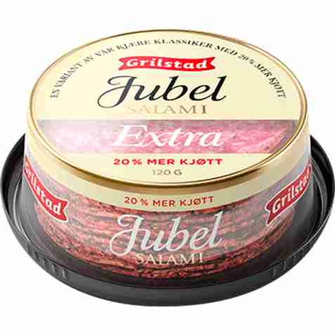 Bilde av Grilstad jubelsalami extra. Bilde av Grilstad jubelsalami extra.