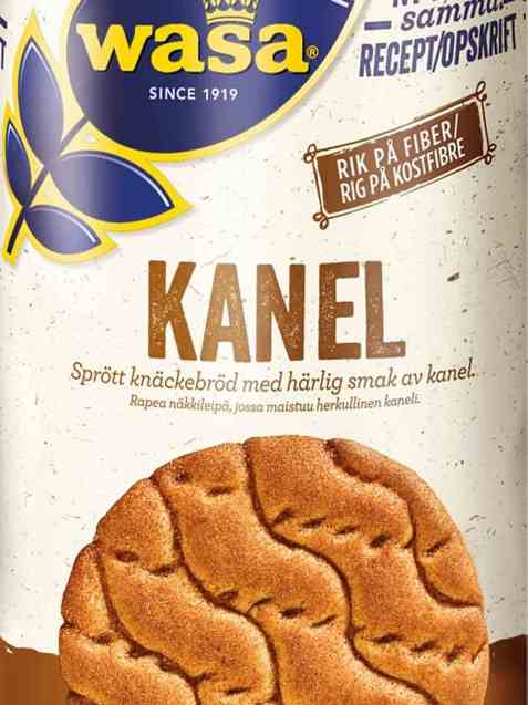 Bilde av Wasa kanel. Bilde av Wasa kanel.