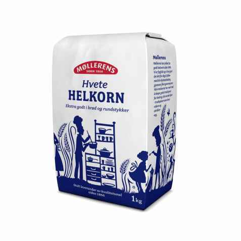 Bilde av Møllerens helkorn hvete. Bilde av Møllerens helkorn hvete.