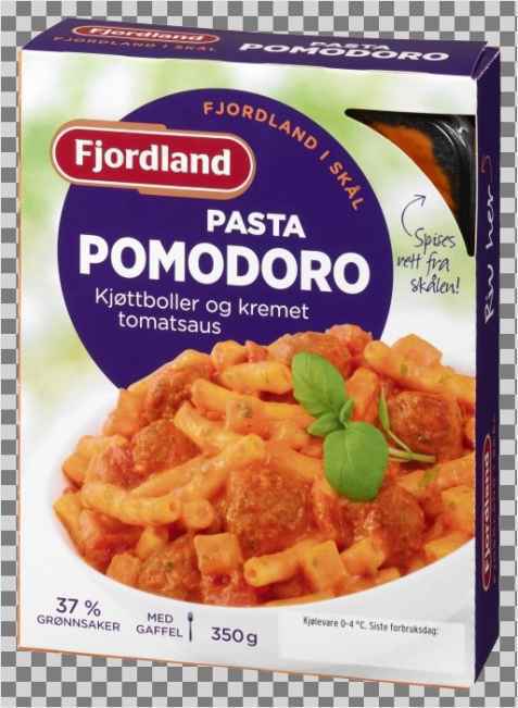 Bilde av Fjordland pasta pomodoro. Bilde av Fjordland pasta pomodoro.