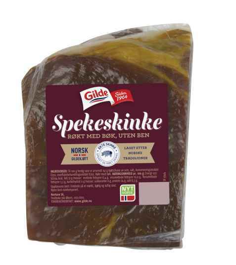 Bilde av Gilde spekeskinke i bit røkt. Bilde av Gilde spekeskinke i bit røkt.