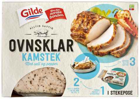 Bilde av Gilde edelgris ovnsklar kamstek. Bilde av Gilde edelgris ovnsklar kamstek.