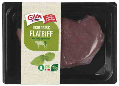 Bilde av Gilde økologisk flatbiff. Bilde av Gilde økologisk flatbiff.