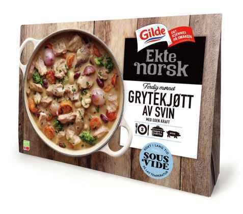 Bilde av Gilde ekte norsk grytekjøtt av svin. Bilde av Gilde ekte norsk grytekjøtt av svin.