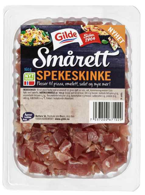 Bilde av Gilde Smårett spekeskinke. Bilde av Gilde Smårett spekeskinke.