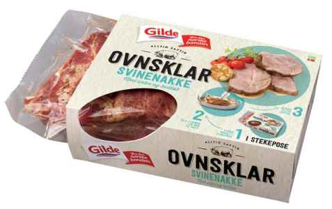Bilde av Gilde edelgris ovnsklar svinenakke. Bilde av Gilde edelgris ovnsklar svinenakke.