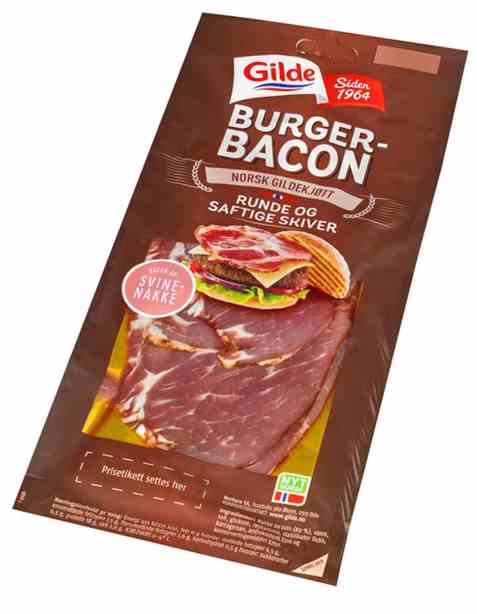 Bilde av Gilde burgerbacon. Bilde av Gilde burgerbacon.