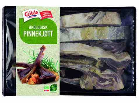 Bilde av Gilde økologisk pinnekjøtt. Bilde av Gilde økologisk pinnekjøtt.