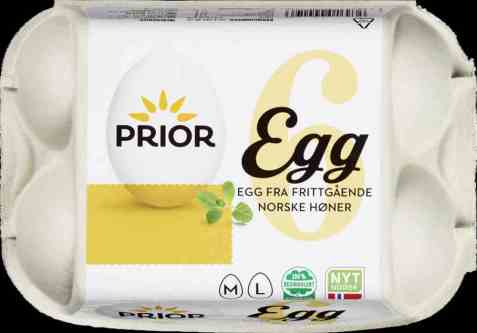 Bilde av Prior egg ML frittgående 6 stk. Bilde av Prior egg ML frittgående 6 stk.