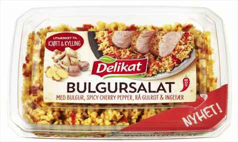 Bilde av Delikat bulgursalat. Bilde av Delikat bulgursalat.