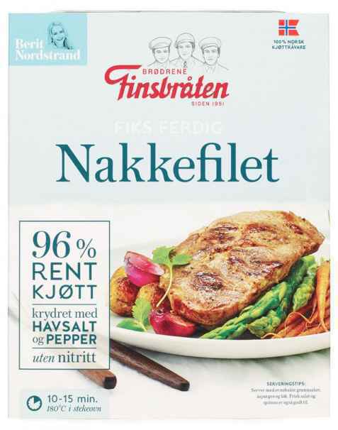 Bilde av Finsbråten nakkefilet. Bilde av Finsbråten nakkefilet.