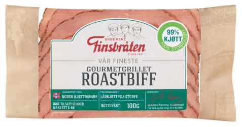 Bilde av Finsbråten Gourmetgrillet roastbiff.