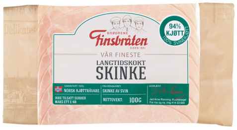 Bilde av Finsbråten langtidskokt skinke fineste. Bilde av Finsbråten langtidskokt skinke fineste.
