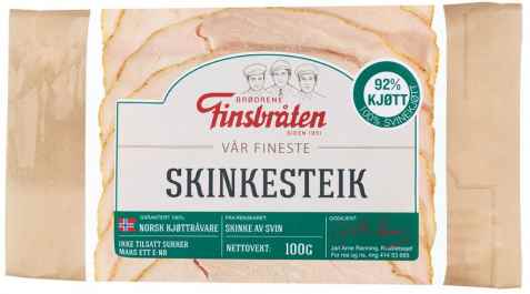 Bilde av Finsbråten skinkesteik. Bilde av Finsbråten skinkesteik.