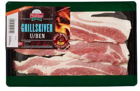 Bilde av Finsbråten grillskiver uten ben naturell rå.