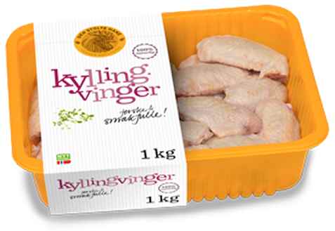 Bilde av Den stolte hane kyllingvinger.
